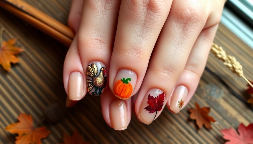 festive thanksgiving nail designs for 2025