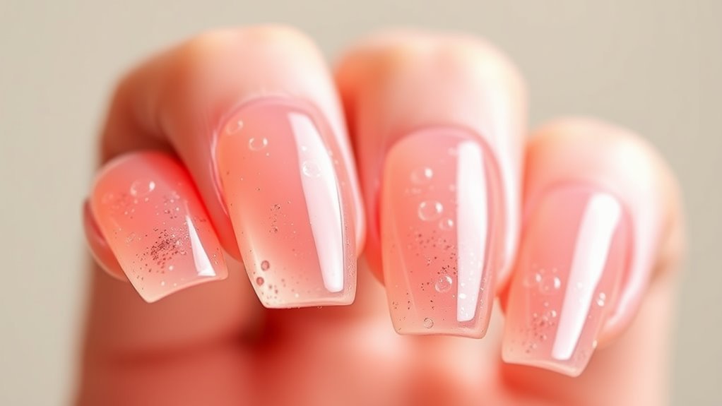 Pink Champagne Jelly Effect