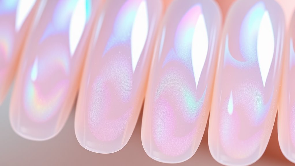 Butterfly Wings Jelly Pattern Nails