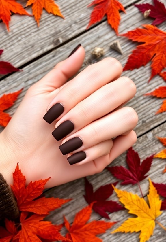 Matte Chocolate Brown